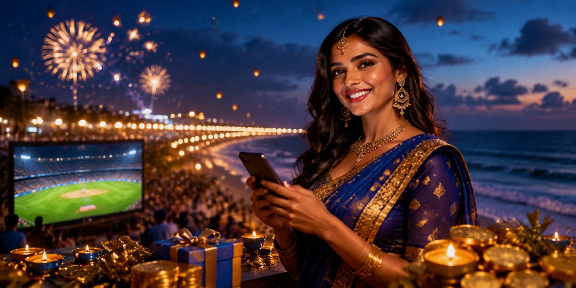 Chennai marina beach mobile casino celebration
